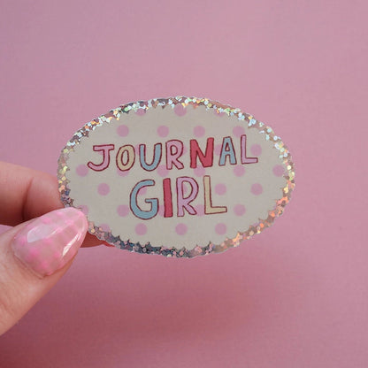 Sticker Journal Girl