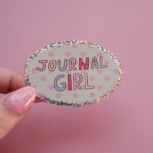 Sticker Journal Girl