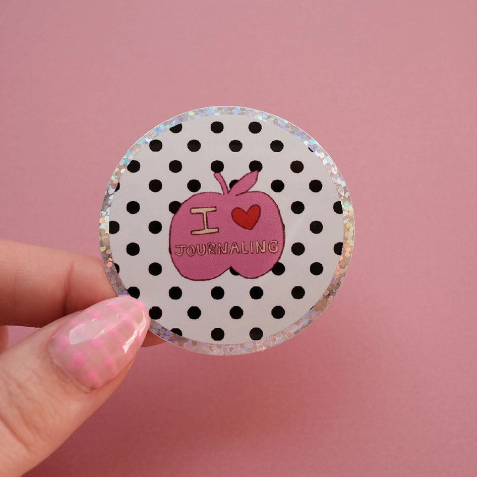 Sticker I love Journaling