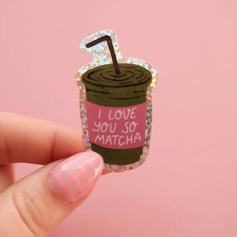 Sticker Love Matcha