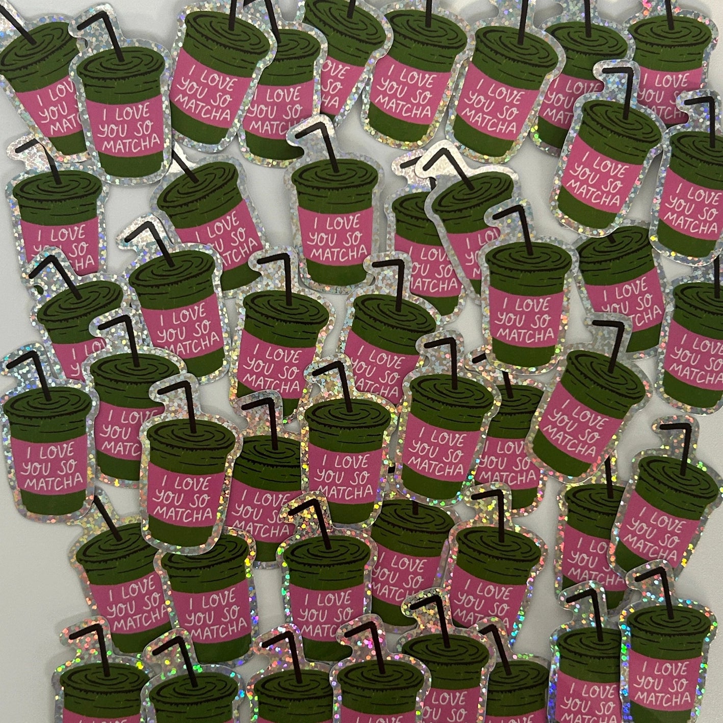 Sticker Love Matcha
