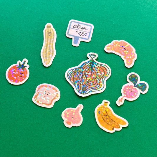 Stickers Food Market