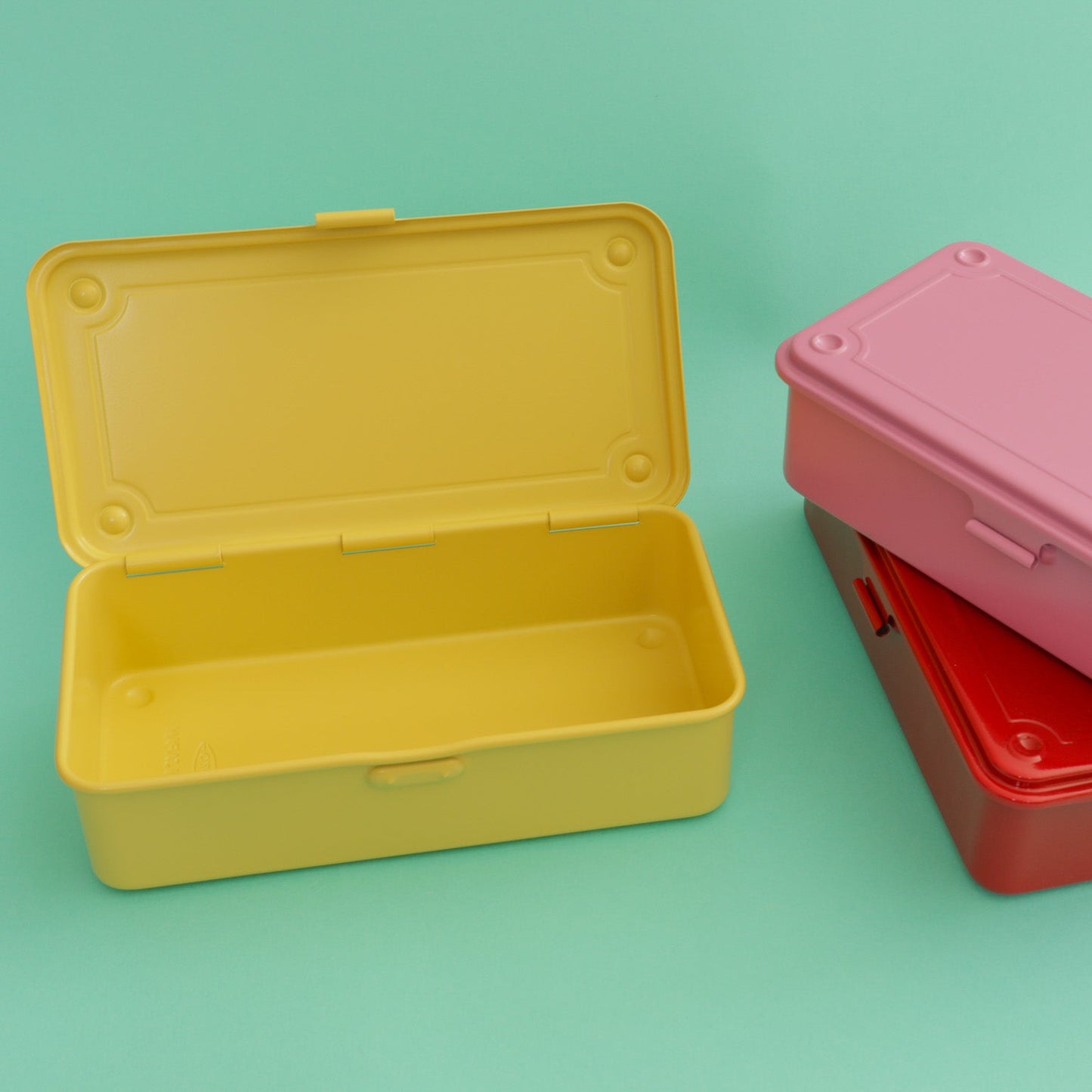 Boite de rangement Toyo Steel Italian Yellow
