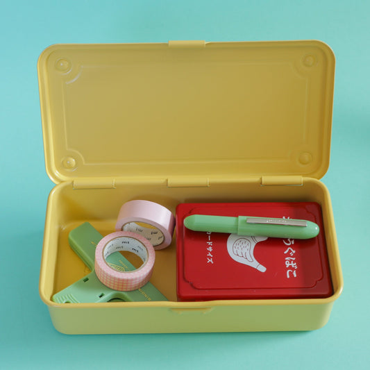Boite de rangement Toyo Steel Italian Yellow