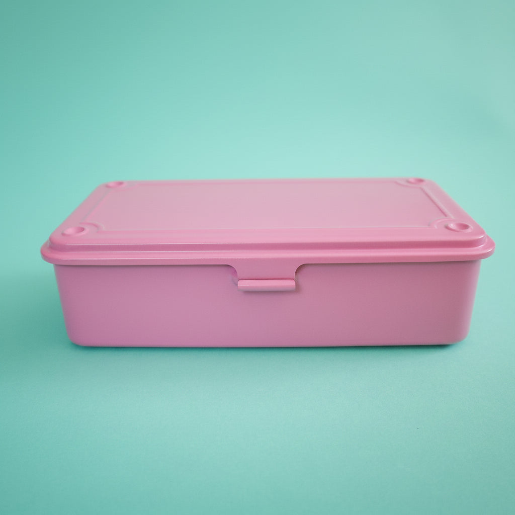 Boite de rangement Toyo Steel Candy Pink